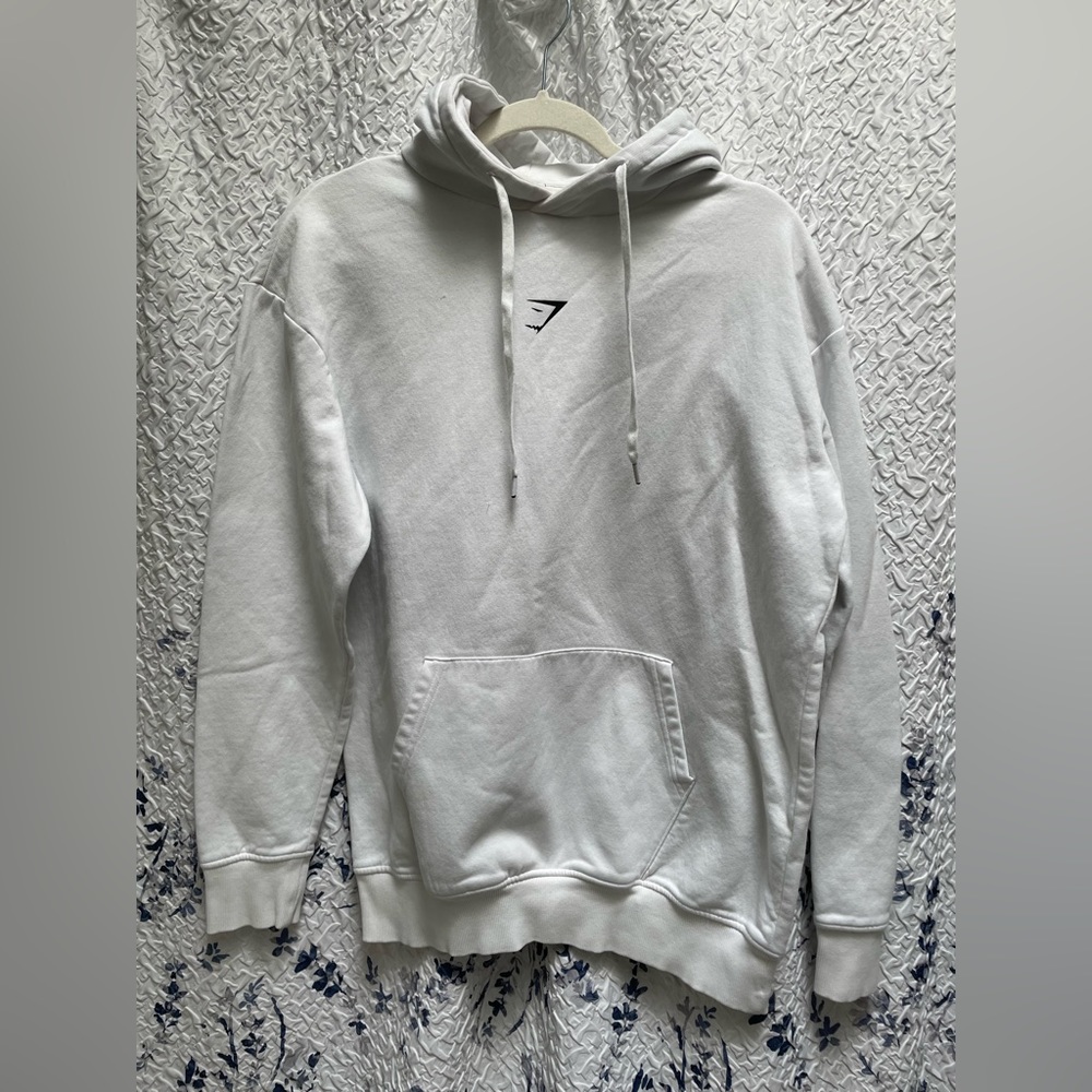White Gymshark Hoodie